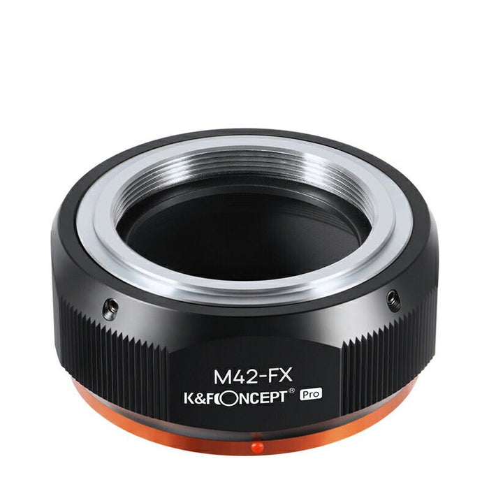 K&F CONCEPT KF-42X.P レンズマウントアダプター KF-42X.P(M42マウントレンズ → 富士フイルムXマウント変換)