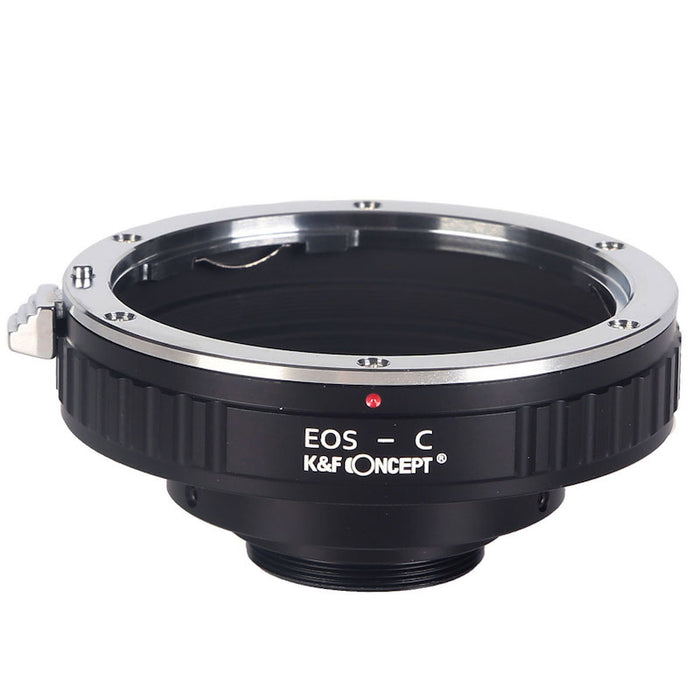 K&F CONCEPT KF-EFC レンズマウントアダプター KF-EFC(キヤノンEFマウントレンズ → Cマウント変換)