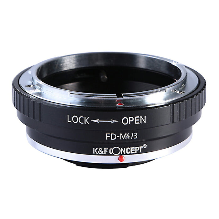 K&F CONCEPT KF-FDM43 レンズマウントアダプター KF-FDM43(キヤノンFDマウントレンズ → マイクロフォーサーズマウント変換)