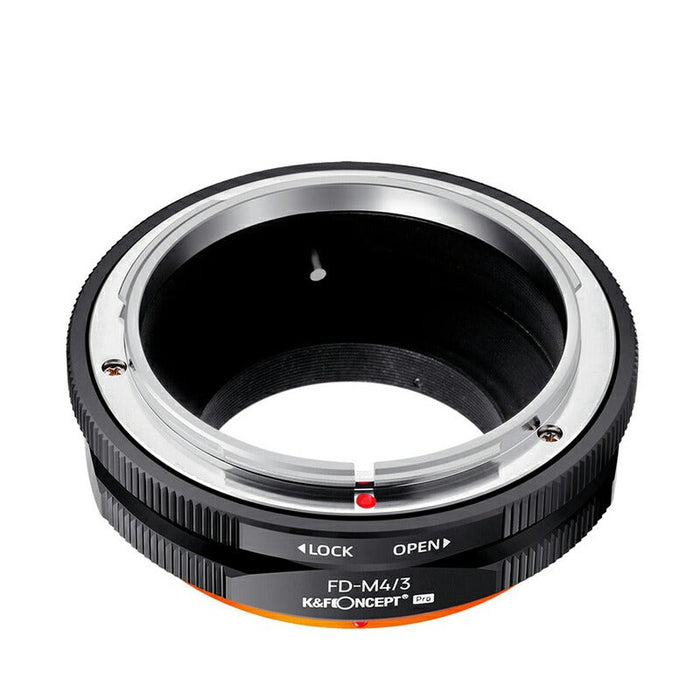 K&F CONCEPT KF-FDM43.P レンズマウントアダプター KF-FDM43.P(キヤノンFDマウントレンズ → マイクロフォーサーズマウント変換)