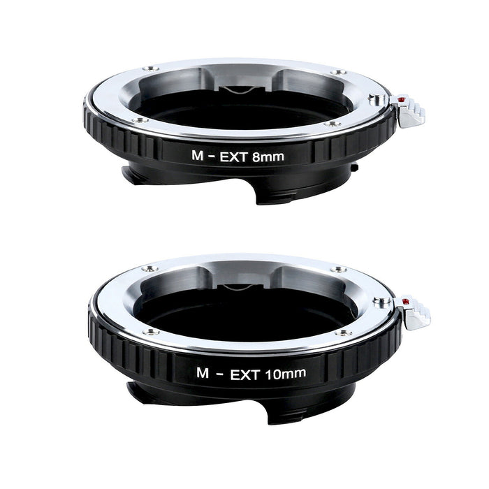 K&F CONCEPT KF-MM8/10 レンズマウントアダプター KF-MM8/10(ライカMマウント接写リングセット) 8mm / 10mm