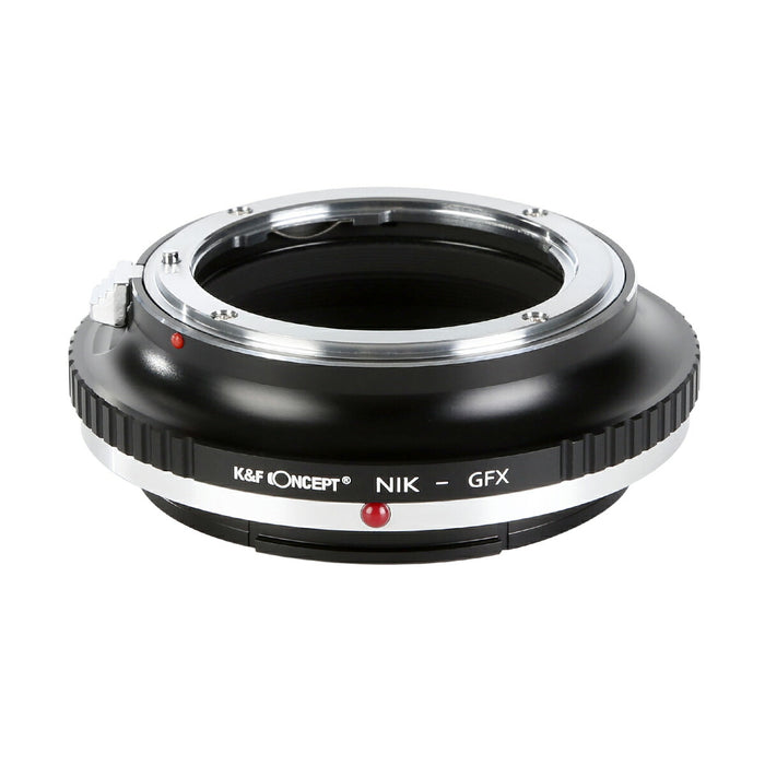 K&F CONCEPT KF-NFG レンズマウントアダプター KF-NFG(ニコンFマウントレンズ → 富士フイルムGFX Gマウント変換)