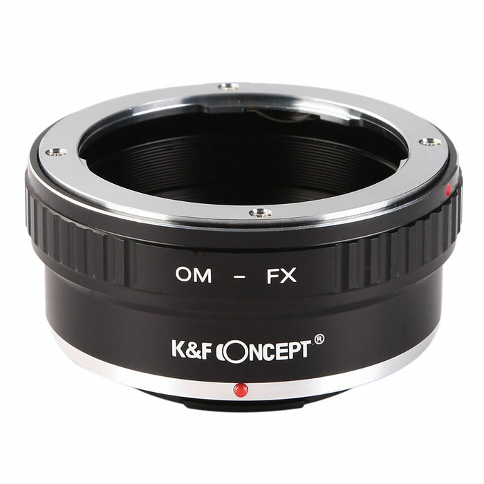 K&F CONCEPT KF-OMX レンズマウントアダプター KF-OMX(オリンパスOMマウントレンズ → 富士フイルムXマウント変換)