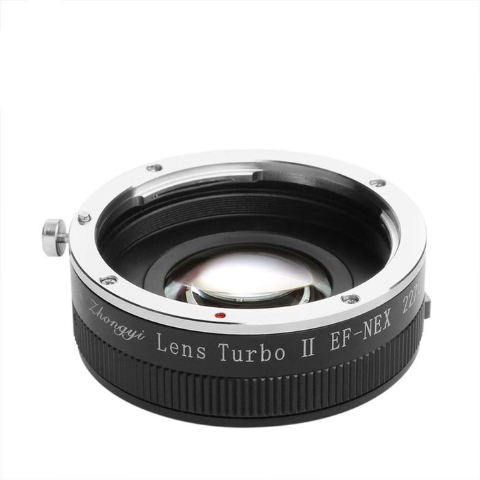 中一光学 Lens TurboII EF-NEX Lens Turbo II EF-NEXフォーカルレデューサーアダプター(キヤノンEFマウントレンズ → ソニーEマウント変換)