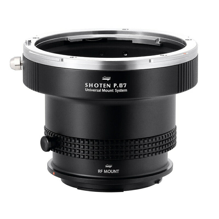 SHOTEN P67-CR-U マウントアダプター UMSシリーズ P67-CR-U(ペンタックス67マウントレンズ → キヤノンRFマウント変換)