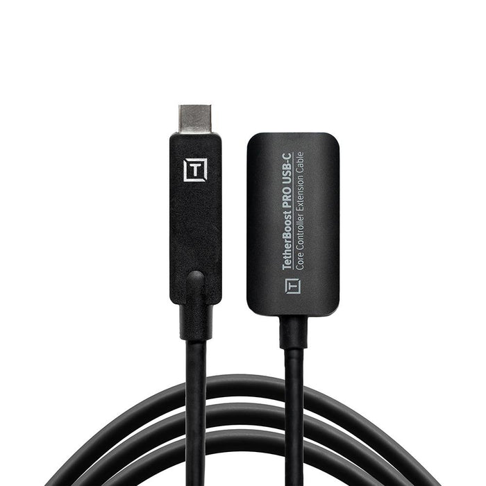 TetherTools TBPRO3-BLK TetherBoost Pro USB-C Core Controller Extension Cable(Black)