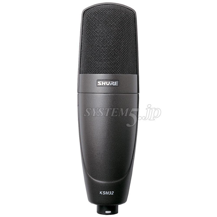 SHURE KSM32/CG-X コンデンサー型サイドアドレスマイクロホン(チャコールグレー/マイクホルダー付)