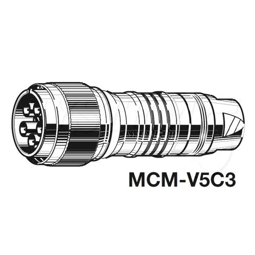 CANARE MCM-V5C3 75Ω同軸マルチコネクタ プラグ仕様(TCD-35CA用)