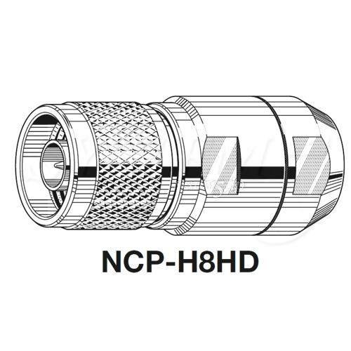 CANARE NCP-H8HD 75ΩN型プラグ(はんだ式 L-8CHD用)