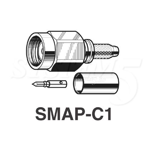 CANARE SMAP-C1(20) 50ΩSMA型プラグ(圧着式)(TCD-1DB用)20個