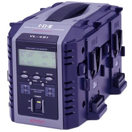 IDX VL-4Si 4連同時急速充電器(液晶表示機能付)