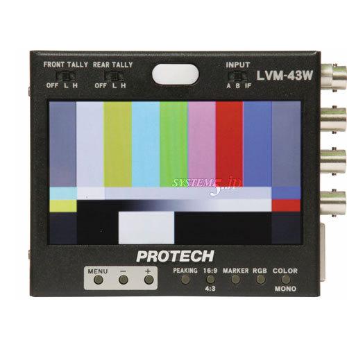 【生産完了】PROTECH LVM-43W 4.3型液晶モニター