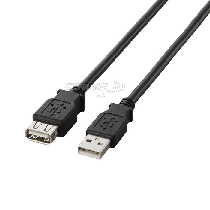 ELECOM U2C-E10BK USB2.0延長ケーブル(A-A延長タイプ)