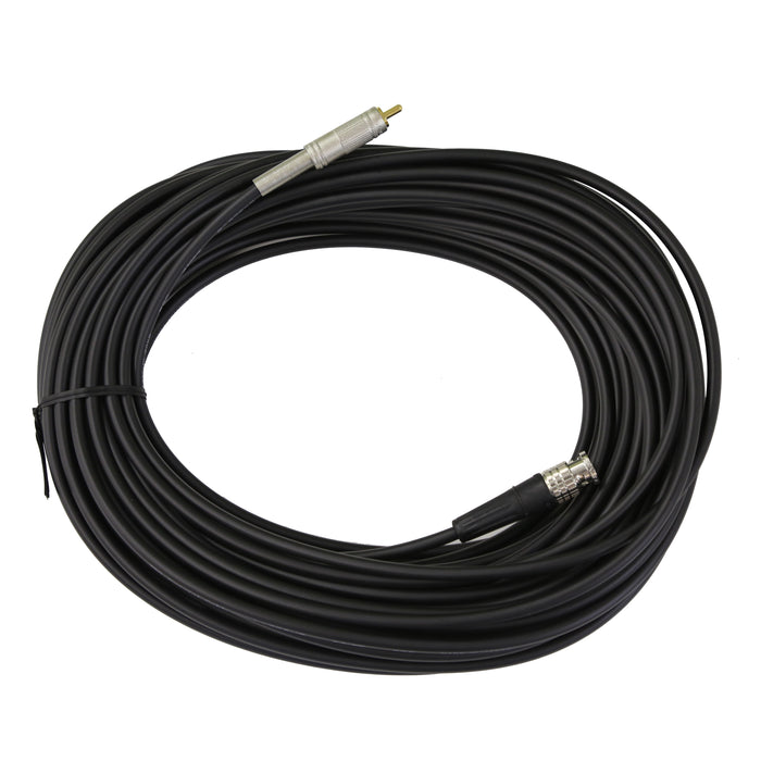 CANARE D3C20-SR-SA BNC(オス)-RCA(オス) 20m 黒