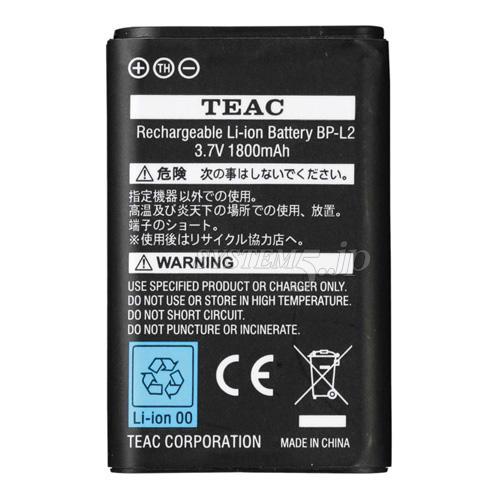 TASCAM BP-L2 DR-100/DR-01用リチウムイオン充電池