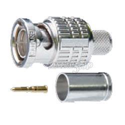CANARE BCP-B25HD(100) 75Ω BNC型プラグ(圧着式) 100個