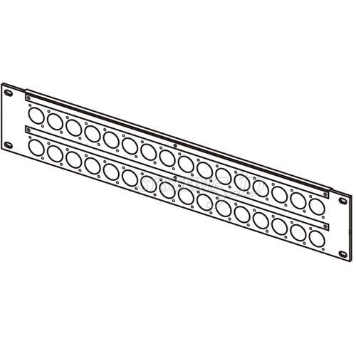 CANARE 2U-AS1D コネクタパネル