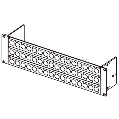 CANARE 3U-AS5D コネクタパネル