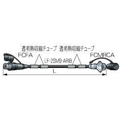 CANARE FCC10A-FMRC-ARIB 10M フランジ付き光カメラケーブル （FCシリーズ/ARIB規格準拠品） 10m