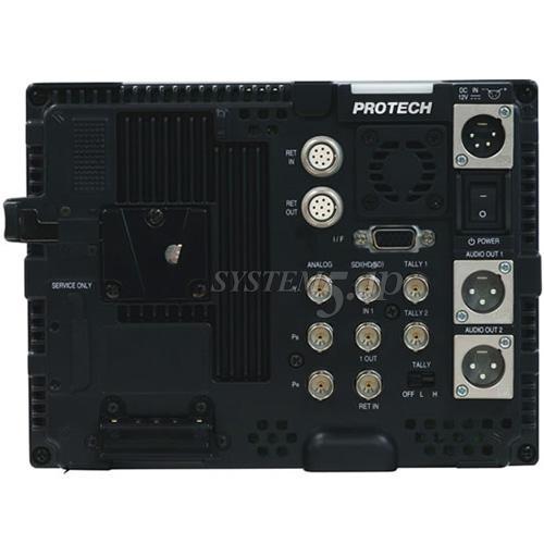 PROTECH HDF-700V/S ロケ収録用7インチマスターモニター(Vマウント仕様/ロケ用セット)