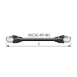 CANARE ETC50L-M 50M 移動用LANケーブル(カテゴリ5e) RJ45-RJ45 50m