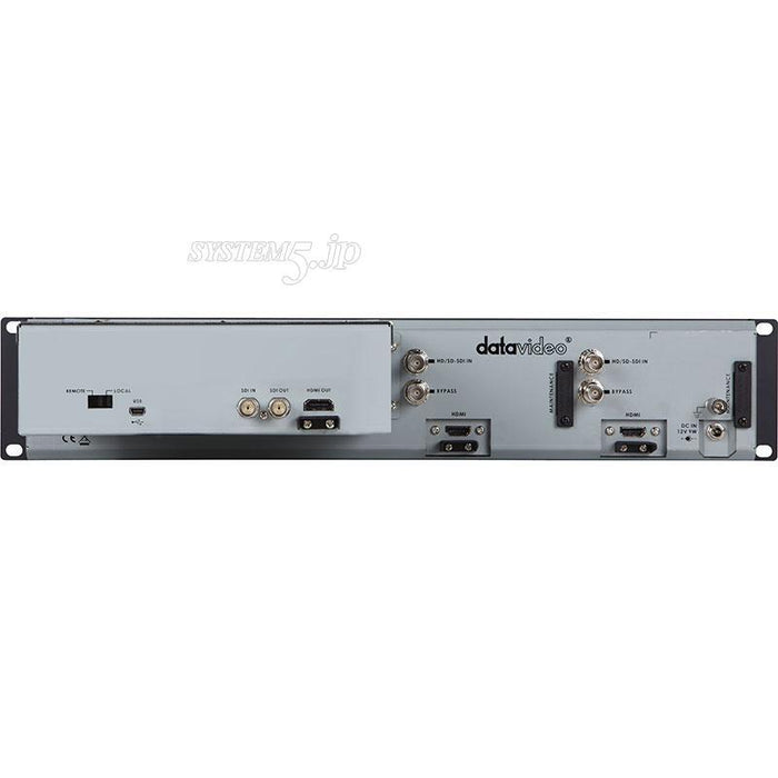 【生産完了】Datavideo VSM-200 波形モニター(ラスタライザー2台+4.3型液晶2台)