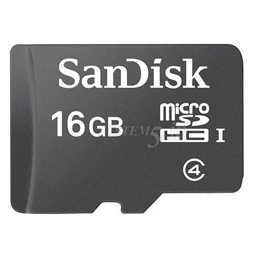 【生産完了】SanDisk SDSDQ-016G-J35U スタンダード microSDHCカード(UHS-I/Class4/16GB)