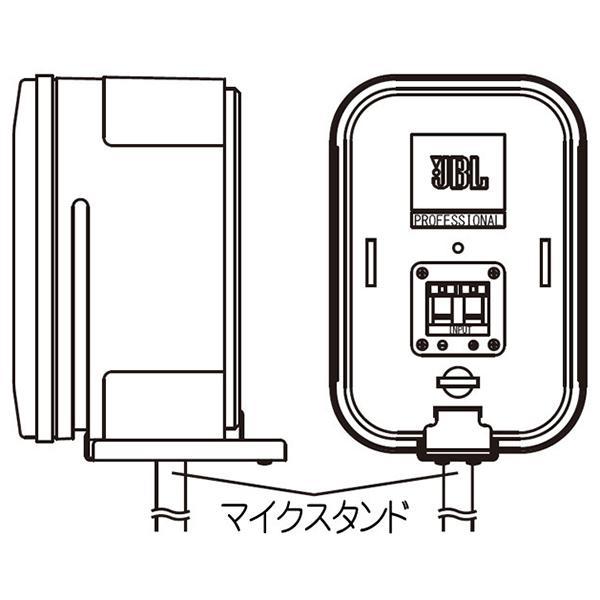 JBL CTMA-1 マイクスタンド取付金具(2個入り)