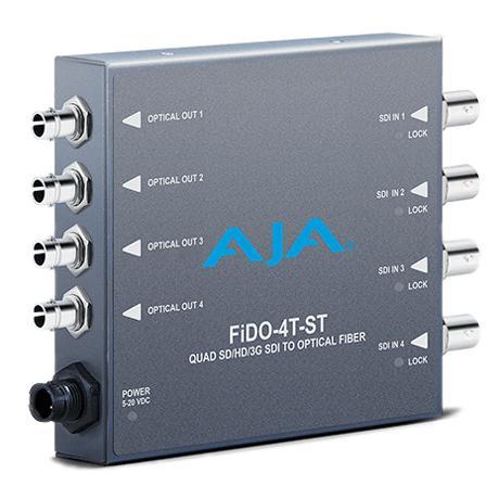 AJA Video Systems FiDO-4T-ST 光学ファイバー コンバーター 4ch 3G-SDI to Optical Fiber
