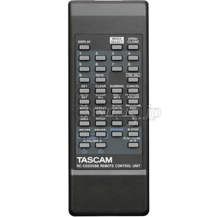 TASCAM CD-200SB SD/USBメモリー対応業務用CDプレーヤー