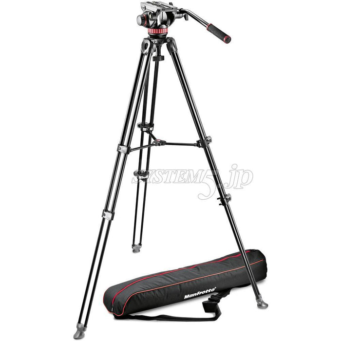 【オータム BIG SALE】Manfrotto MVK502AM1 ビデオキット ツイン3段アルミ MSタイプ
