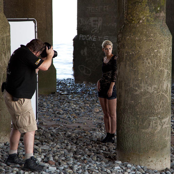 Manfrotto LL LR81231R Skylite ファブリック 1.1×2m シルバー/ホワイト