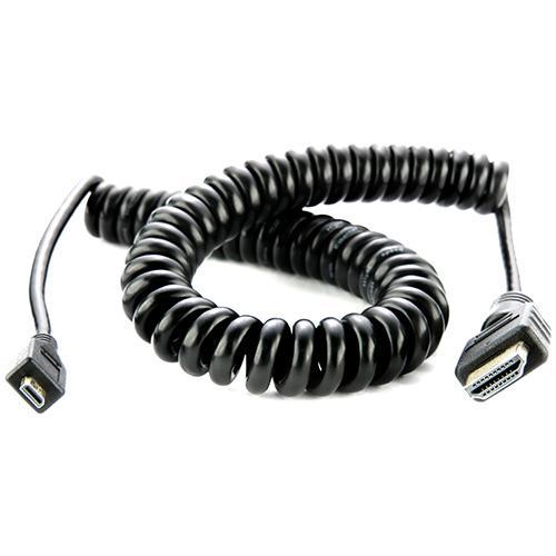 ATOMOS ATOMCAB014 Coiled micro HDMI to full HDMI Cable/50-65cm
