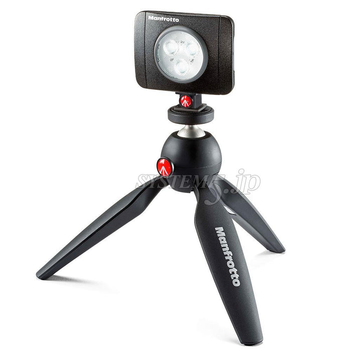 Manfrotto JP PLAY PIXI KT LUMIE PLAY LED&PIXIミニ三脚(ブラック)キット