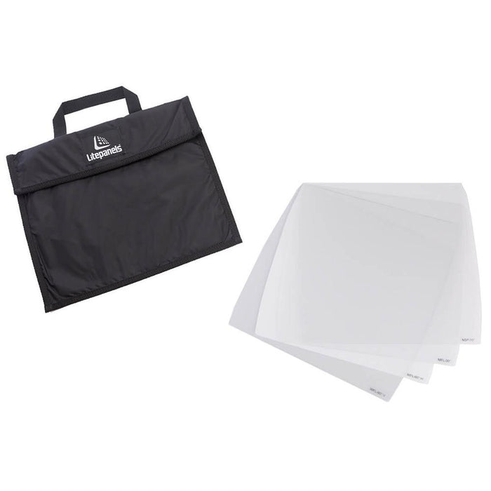 LITEPANELS 900-3506 Astra 1x1 Nanoptic Lens Set with Bag
