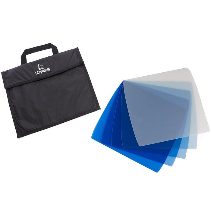 LITEPANELS 900-3504 Astra 1x1 5-piece CTB Gel Set with Bag