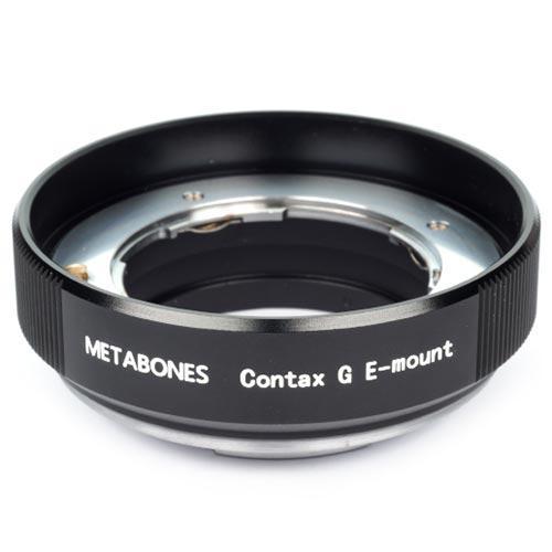 Metabones MB CG-E-BT1 ソニー Eマウント用コンタックスG レンズアダプター Tモデル(ブラック)