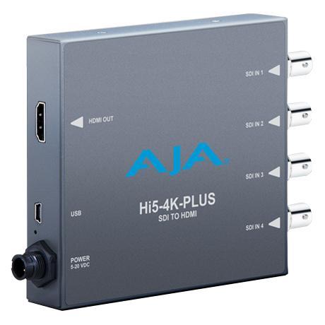 【決算セール2024】AJA Video Systems Hi5-4K-Plus 3G-SDI→HDMI 2.0 コンバーター