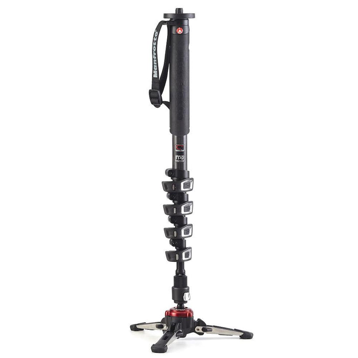 Manfrotto MVMXPROC5 XPRO フルード ビデオ一脚 カーボンファイバー5段
