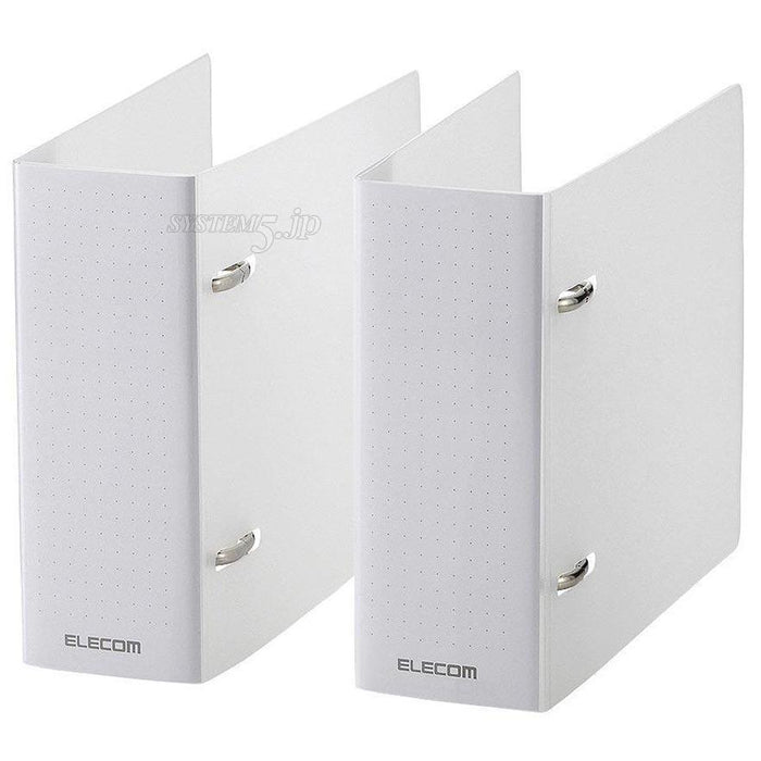 ELECOM CCD-B02WCR 不織布バインダー(2個セット/36枚収納/クリア)