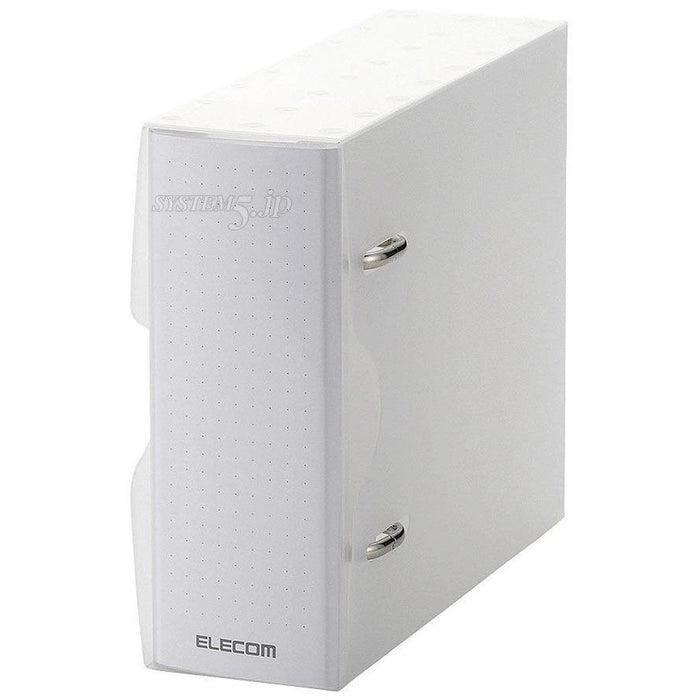 ELECOM CCD-BC02CR ケース付バインダー(36枚収納/クリア)