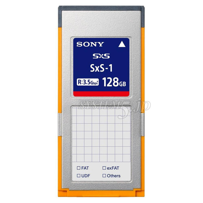 SONY SBS-128G1C SxS-1メモリーカード 128GB