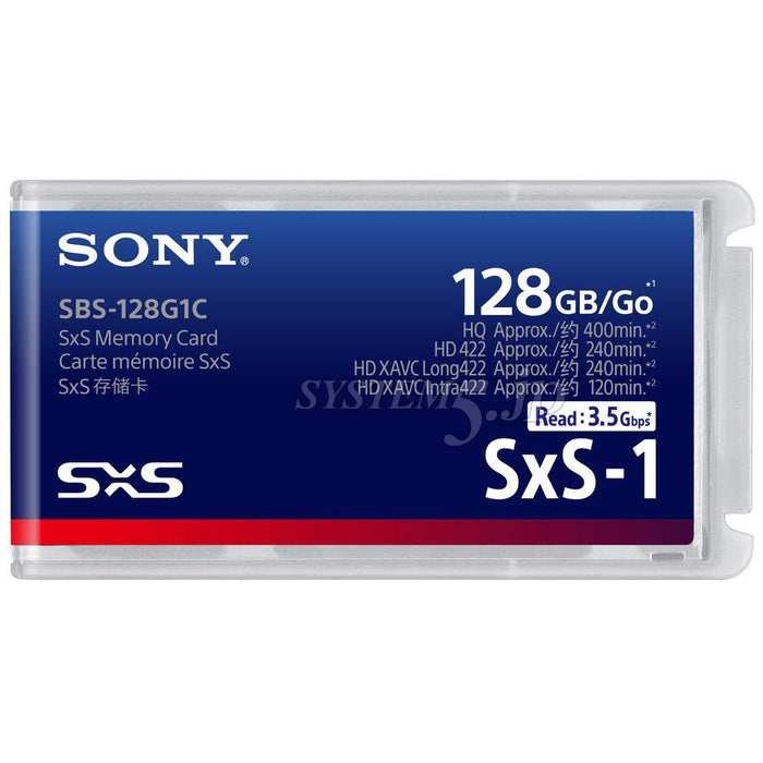 SONY SBS-128G1C SxS-1メモリーカード 128GB