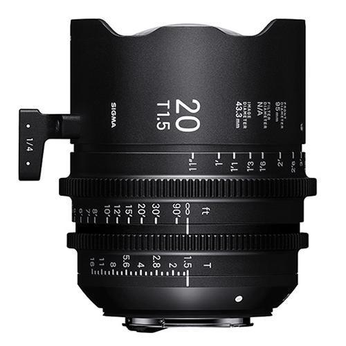 SIGMA FF High Speed Prime Line(20mm/T1.5 FF/EFマウント/フィート表記)