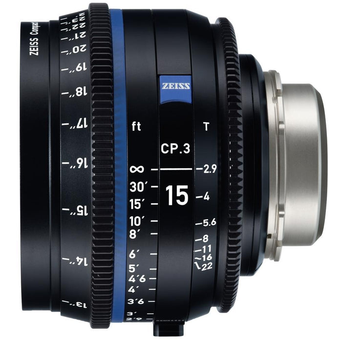 Carl Zeiss CP.3 15mm/T2.9(PLマウント/フィート表示) コンパクトプライム CP.3 15mm/T2.9(PLマウント/フィート表記)