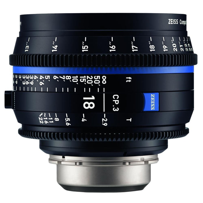 Carl Zeiss CP.3 18mm/T2.9(PLマウント/メートル表示) コンパクトプライム CP.3 18mm/T2.9(PLマウント/メートル表記)