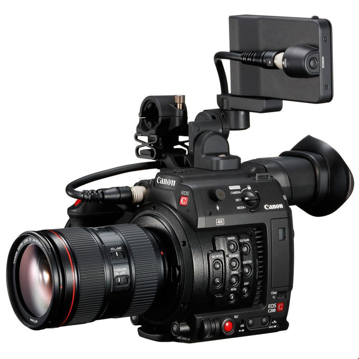 【生産完了】Canon EOS C200 W24-105II(JP) デジタルシネマカメラ EOS C200 EF24-105mm F4L IS II USMレンズキット