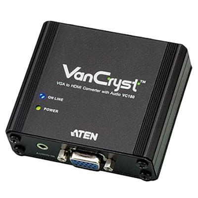 【オータム BIG SALE】ATEN VC180 オーディオ・VGA → HDMIコンバーター