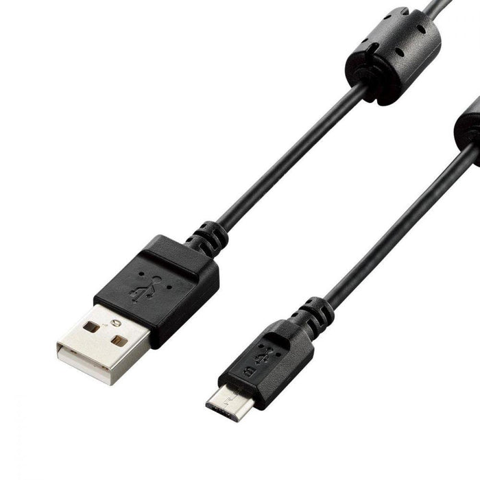 ELECOM DGW-AMBF15BK カメラ接続用USBケーブル(micro-Bタイプ/1.5m)