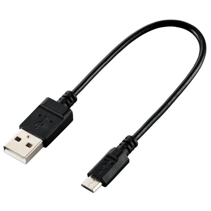 ELECOM U2C-JAMB015BK エコUSB2.0ケーブル(A-MicroB/0.15m)